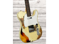 Fender Custom Shop Limited Edition 59 Telecaster Super Heavy Relic Aged Vintage White Chocolate 3TSB Fender Custom Shop Limited Edition 59 Telecaster Super Heavy Relic Aged Vintage White Chocolate 3TSB
